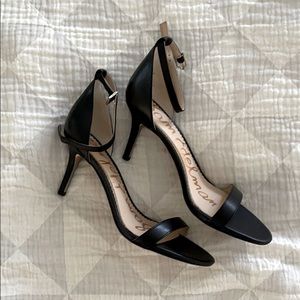 Sam Edelman Patti leather sandals in black - Size9